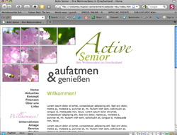 Screenshot Website B&B Hübner